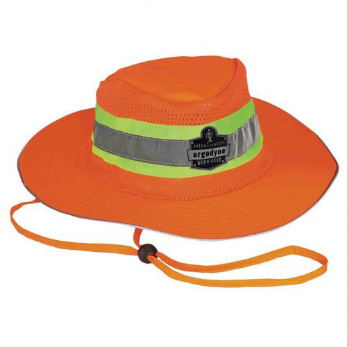 8935 2/3 XL Orange Hi-Vis Ranger Hat - Americas Industrial Supply