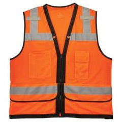 8253HDZ 2/3XL ORANGE HD MESH VEST - Americas Industrial Supply