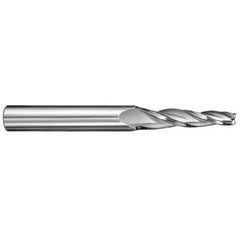 1/4 End Mill 3FL SQ TA - SER 23S 1/8x1/4x3 7.0DEG - Exact Industrial Supply
