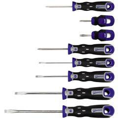 8 Pc. Combination Screwdriver Set #24006A - Americas Industrial Supply