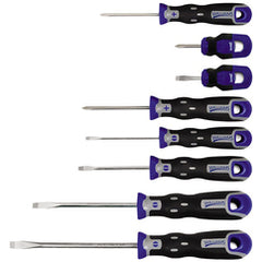 8 Pc. Combination Screwdriver Set #24006A - Americas Industrial Supply