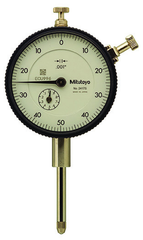 1" Total Range - 0-50-0 Dial Reading - AGD 2 Dial Indicator - Americas Industrial Supply