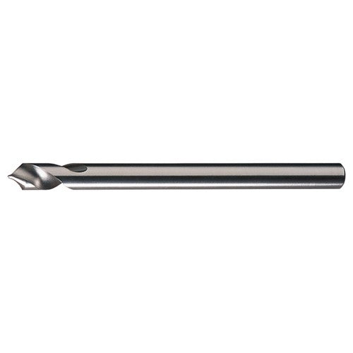 3/8″ × 5″ OAL 90 Degree HSS Radial NC Spotting Drills Bright
