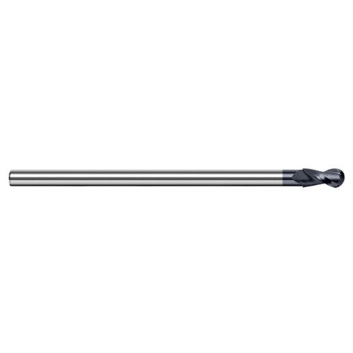 1/2″ Dia. × 7/16″ Shank × 3/4″ DOC × 6″ OAL, Carbide AlTiN, 2 Flute, Ballnose End Mill