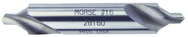 Size 17; 7/32 Drill Dia x 3-1/4 OAL 60° HSS Combined Drill & Countersink - Americas Industrial Supply