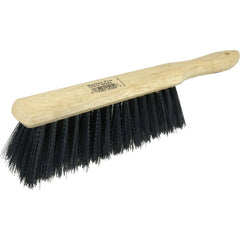 8″ - Black Synthetic Counter Dusters / Oil / Water Resistant Industrial Hand Brush - Americas Industrial Supply