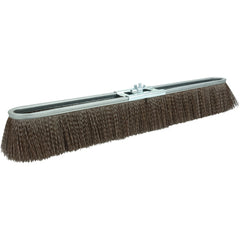 18″ Vortec Pro Coarse Sweep Strip Broom, Brown Polypropylene Fill - Americas Industrial Supply