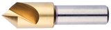 1-1/4" Size-1/2 Shank-60°-HSS Single Flute Countersink - Americas Industrial Supply