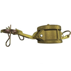 USA Sealing - 1-1/2" Cam & Groove Dust Cap for Use with Adapters - Americas Industrial Supply