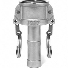 Value Collection - Suction & Discharge Hose Couplings Type: Cam & Groove Coupling Descriptor: Female Coupler Hose Shank - Americas Industrial Supply