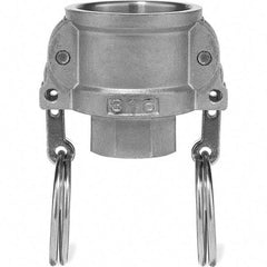 Value Collection - Suction & Discharge Hose Couplings Type: Cam & Groove Coupling Descriptor: Female Coupler Female NPT Thread - Americas Industrial Supply