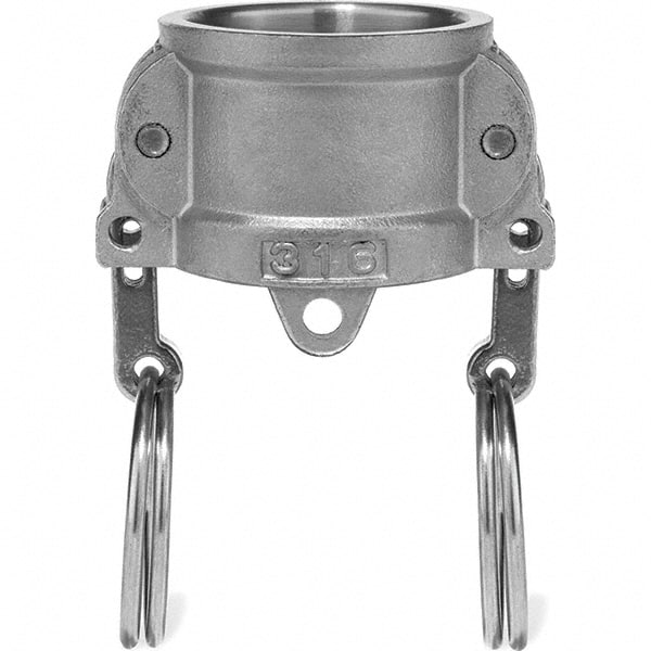 USA Sealing - 1-1/2" Cam & Groove Dust Cap for Use with Adapters - Americas Industrial Supply
