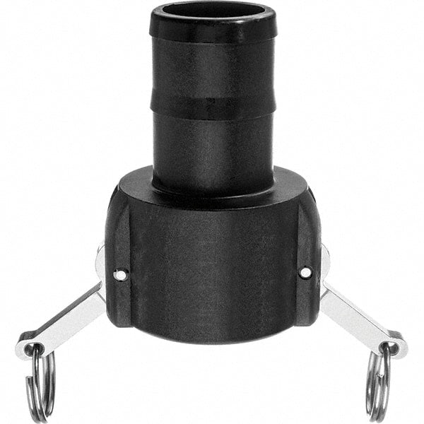 USA Sealing - 1/2" x Unthreaded" Cam & Groove Female Coupler Hose Shank - Americas Industrial Supply