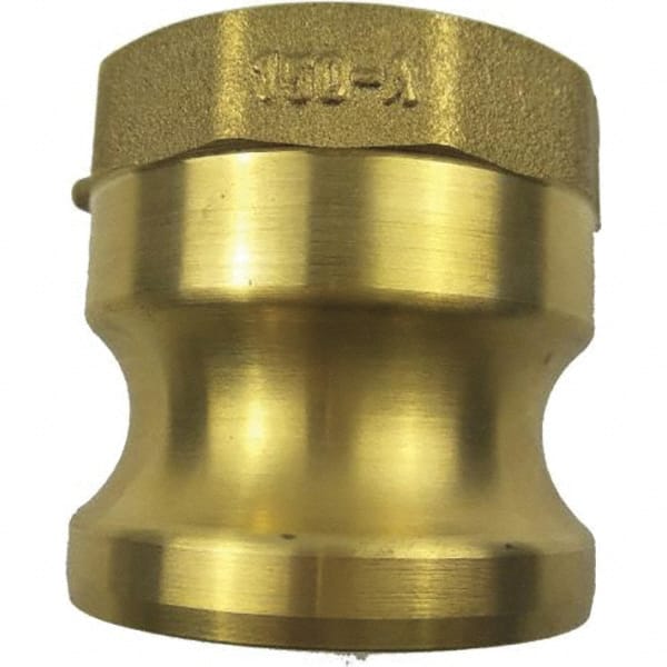 USA Sealing - 1-1/2" x 1-1/2" Cam & Groove Male Adapter Female NPT Thread - Americas Industrial Supply