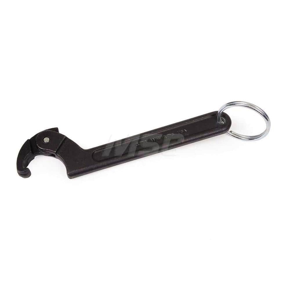 Spanner Wrenches & Sets; Maximum Capacity (Inch): 4-3/4; Overall Length (Inch): 11-1/2; Finish: Black; Warranty: Lifetime Limited; Minimum Capacity (Fract. Inch): 2