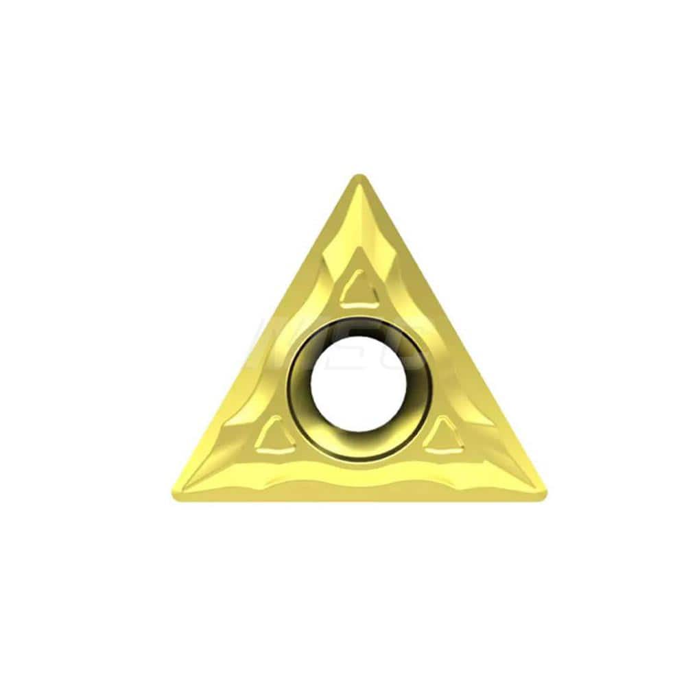 Turning Insert:  TCMT110204-UG YG3020,  Solid Carbide TiCN & Al2O3 Finish,  0.4060″ Long,  1/4″ Inscribed Circle,  N/A Series  TCMT