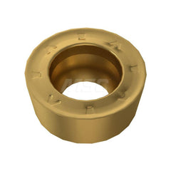 Turning Inserts; Insert Style: RCMT; Insert Shape Code: R; Insert Size Code: 10T3M0; Coating/Finish: TiAlN; Corner Radius (Decimal Inch): 0.1970; Insert Material: Solid Carbide; Inscribed Circle (Decimal Inch): 0.3937; Insert Thickness (Inch): 5/32; Clear