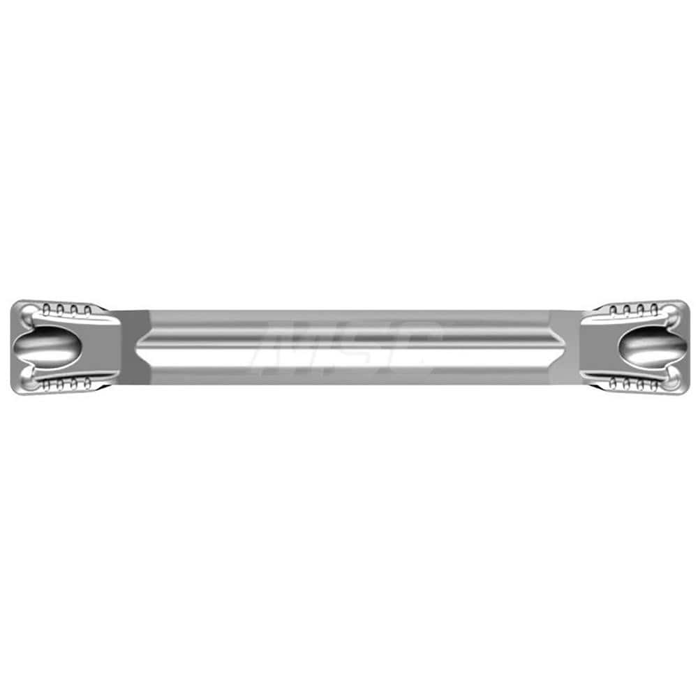 Grooving Insert: YG602, Solid Carbide TiAlN Finish, Neutral, 0.157″ Cutting Width