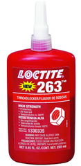 263 threadlocker Red High Strength - 250ml - Americas Industrial Supply