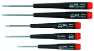 5 Piece - 1.27mm - 3.0mm - Precision Ball End Hex Metric Screwdriver Set - Americas Industrial Supply