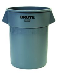 Brute - 55 Gallon Round Container --Â Double-ribbed base - Americas Industrial Supply