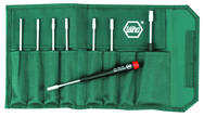 8 Piece - 2.5mm - 6mm - Precision Metric Nut Driver Set in Canvas Pouch - Americas Industrial Supply