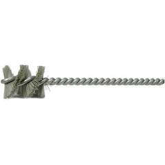 .515″ Nylox Micro Abrasive Tube Brush, 600 AO, 1″ Brush Length - Americas Industrial Supply