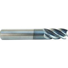 3/8x3/8x2x4 5 Flute .060R TuffCut® XT End Mill-ALtima® Blaze - Americas Industrial Supply