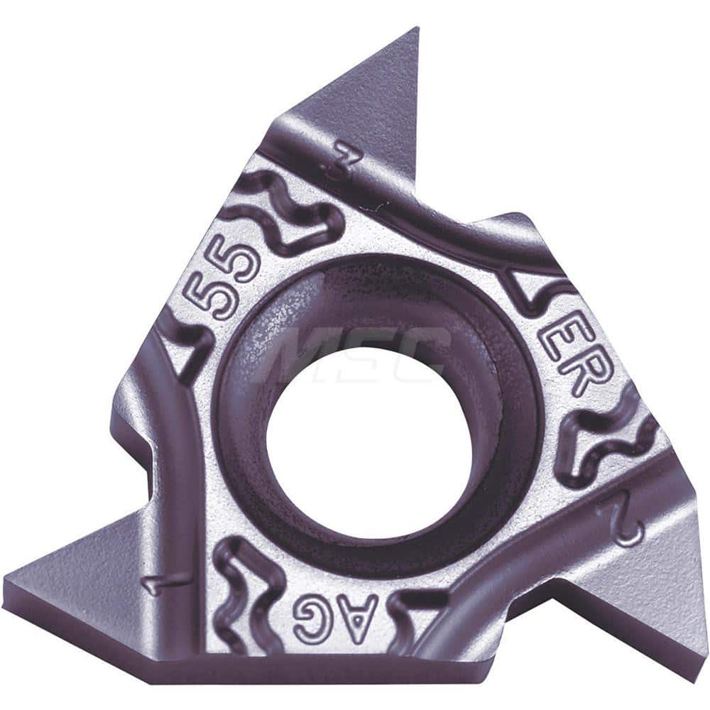 Laydown Threading Inserts; Insert Style: 16IR; Insert Size Code: 16; Insert Material: Solid Carbide; Manufacturer Grade: PR1115; Threads Per Inch: 18.00; Thread Type: Internal; Thread Standard: UN; Insert Hand: Right Hand; Included Angle: 60; Chipbreaker: