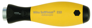Wiha Drive-Loc VI ESD Safe Handle 115mm. Ergonomic Cushion Grip; Drive-Loc Mechanism - Americas Industrial Supply