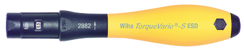 15-80 in/oz - Adjustable Torque Vario-S with Window Scale (Comes with Adjustment Tool) - Americas Industrial Supply