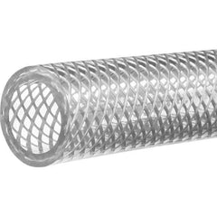 Value Collection - 1" ID x 1-1/4" OD, 25' Long, PVC Reinforced (3A) Tube - Clear, 120 Max psi, -50 to 150°F - Americas Industrial Supply