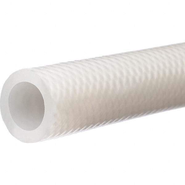 Value Collection - 1" ID x 1-3/8" OD, 2' Long, Silicone Reinforced (3A) Tube - Clear, 360 Max psi, -100 to 440°F - Americas Industrial Supply