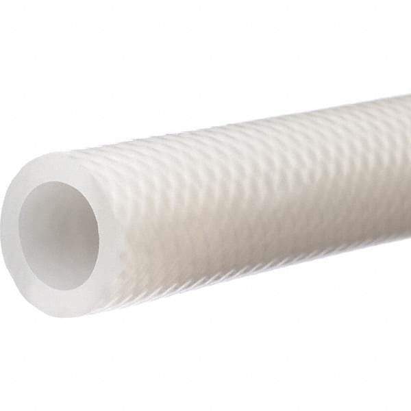 Value Collection - 1/2" ID x 7/8" OD, 5' Long, Silicone Reinforced (3A) Tube - Clear, 290 Max psi, -100 to 440°F - Americas Industrial Supply