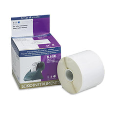 Seiko - Labels, Ribbons & Tapes; Type: Self-Adhesive Shipping Label ; Color: White ; For Use With: Seiko SLP 420 or Above; 240; 200; 220 Series Smart Label Printers ; Width (Inch): 2-1/8 ; Length (Feet): 4 ; Material: Paper - Exact Industrial Supply