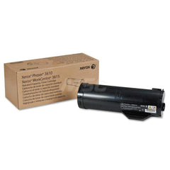 Xerox - Office Machine Supplies & Accessories; Office Machine/Equipment Accessory Type: Toner Cartridge ; For Use With: Phaser 3610; WorkCentre 3615 ; Color: Black - Exact Industrial Supply