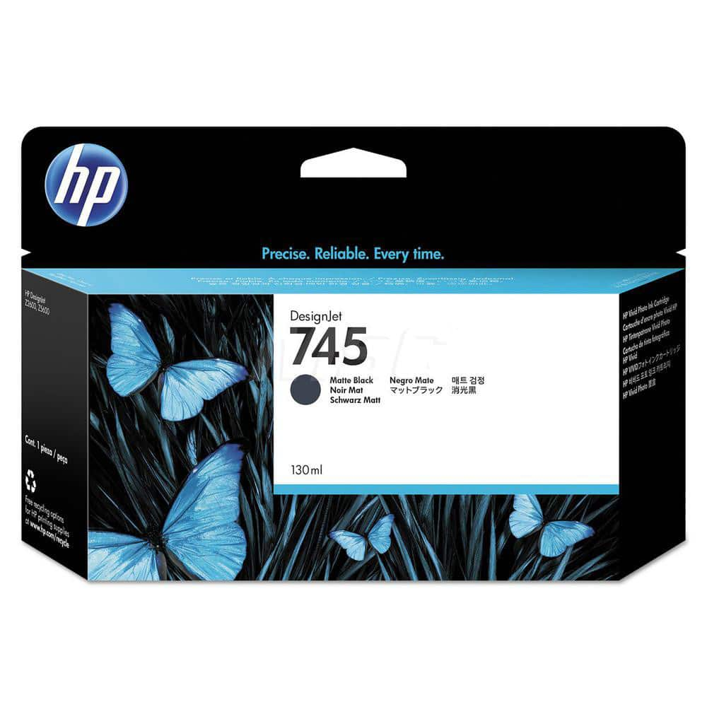 Hewlett-Packard - Office Machine Supplies & Accessories; Office Machine/Equipment Accessory Type: Ink Cartridge ; For Use With: HP Designjet Z5600 44 in PostScript (T0B51A#B1K); HP Designjet Z2600 24 in PostScript (T0B52A#B1K) ; Color: Matte Black - Exact Industrial Supply