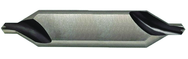 2.5mm x 50mm OAL 60° HSS Center Drill with Flat-Bright Form A - Americas Industrial Supply