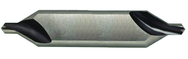 8mm x 100mm OAL 60° HSS Center Drill with Flat-Bright Form A - Americas Industrial Supply
