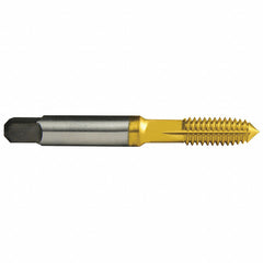 ‎#10-32 UNF Flute H6 Plug HSS Standard Thread Forming Tap- TiN - Exact Industrial Supply