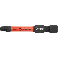Crescent - Specialty Screwdriver Bits; Style: Impact Power Bit ; Overall Length Range: 1" - Exact Industrial Supply