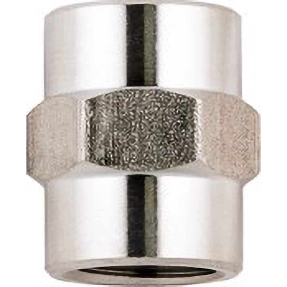 Aignep USA - Stainless Steel Pipe Fittings; Type: Sleeve Adaptor ; Fitting Size: 3/8 ; End Connections: BSPP ; Material Grade: 316L Stainless Steel ; Pressure Rating (psi): 290 - Exact Industrial Supply