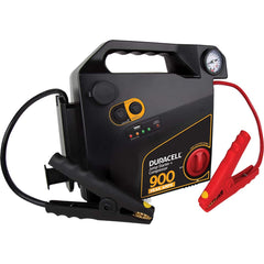 Duracell - Automotive Battery Chargers & Jump Starters; Type: Jump Starter ; Amperage Rating: 900 ; Voltage: 12 - Exact Industrial Supply