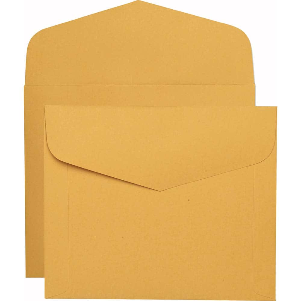 Quality Park - Mailers, Sheets & Envelopes; Type: Open-Side Booklet Envelope ; Style: Gummed Flap ; Width (Inch): 12 ; Length (Inch): 10 ; Box Quantity: 100 ; Size: 10 x 12 - Exact Industrial Supply