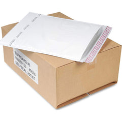 Sealed Air - Mailers, Sheets & Envelopes; Type: Jiffy Bubble Cushioned Mailer ; Style: Self Adhesive ; Width (Inch): 19 ; Length (Inch): 12-1/2 ; Box Quantity: 25 ; Size: 12.5 x 19 - Exact Industrial Supply