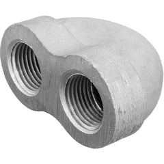 USA Sealing - Aluminum Pipe Fittings; Type: 180 Return Bend ; Fitting Size: 1 x 1 ; End Connections: FNPT x FNPT ; Material Grade: Class 150 ; Pressure Rating (psi): 150 - Exact Industrial Supply