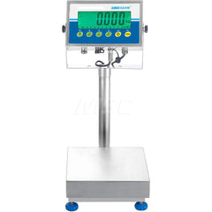 Shipping & Receiving Platform & Bench Scales; System Of Measurement: troy ounces; pounds; ounces; pennyweights; kilograms; grams; Display Type: Backlit; LCD; Capacity (Lb.): 65.000; Capacity (kg): 65.000; Capacity: 65.000; Graduation: 0.0100; Platform Len