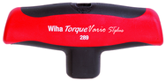 TorqueVario Adjustable Torque Control T-handle 44.3 - 123.9 In/lbs. 5-14Nm. Adjustable 5-14 Newton Meters. High Torque Soft Grips for Comfortable Torque Control. Soft Ergo Grips; Replaceable Blades - Americas Industrial Supply