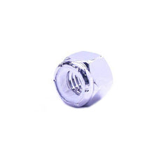 Hex Lock Nut: Nylon Insert, Grade 18-8 Stainless Steel, NL-19 Finish Right Hand Thread, DIN 985