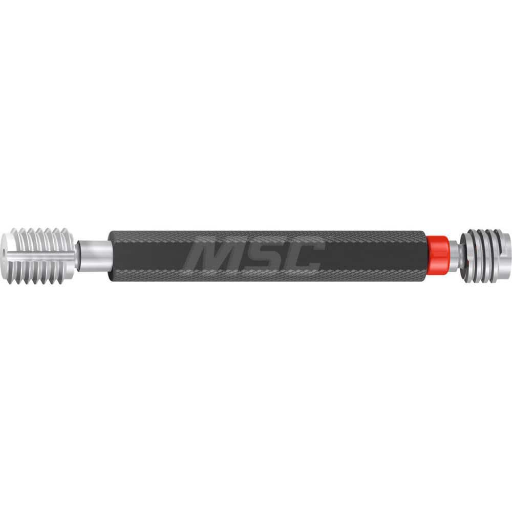 Plug Thread Gage: M10x1.5 Thread, 6H Class, Double End, Go & No Go Handle Included